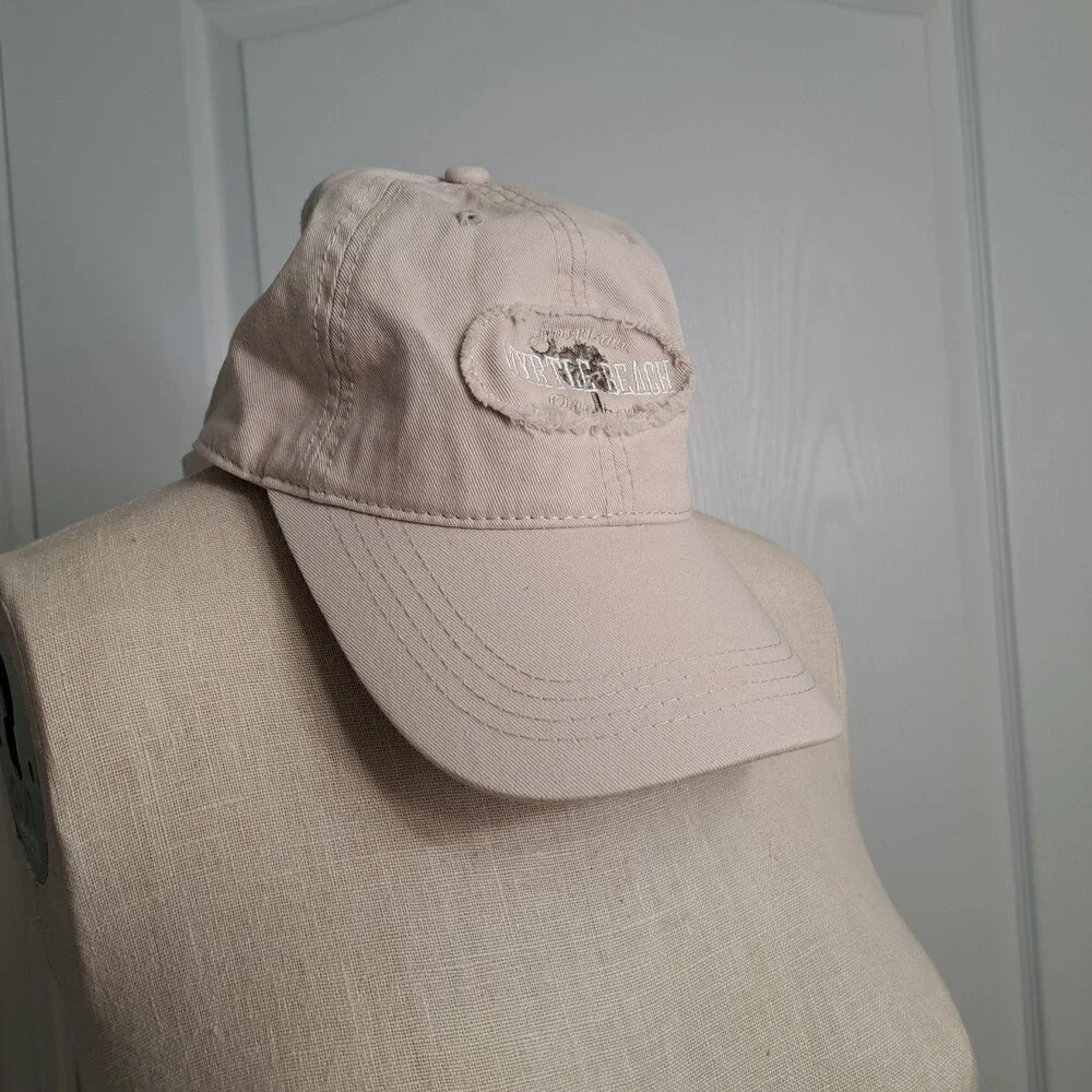 Prairie Mountain Myrtle Beach Cream Baseball Cap